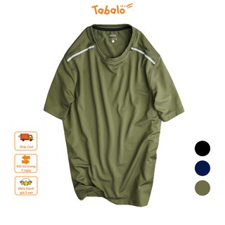 Áo Thun Tabalo Quick Dry, Áo Thun Thể Thao Nhanh Khô, Thoáng Khí, Áo Thun Tập Gym, Chạy Bộ Cực Nhẹ, Cực Mát