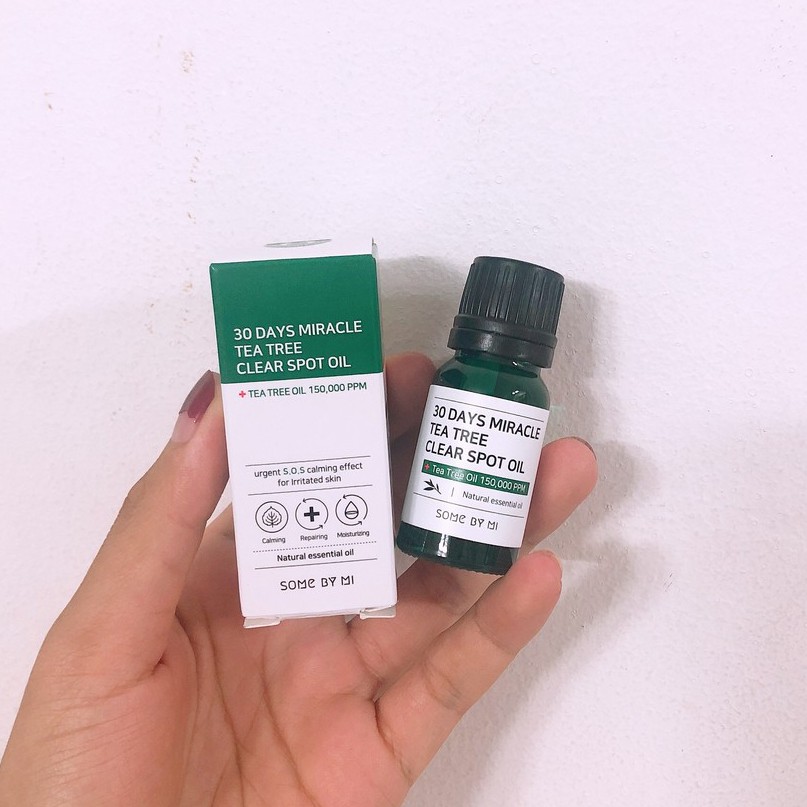 Tinh dầu tràm trà SOME BY MI 30 Days Miracle Tea Tree Clear Spot Oil 10ml