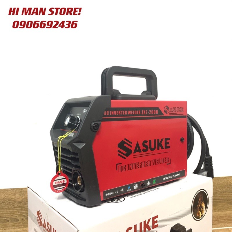 Máy hàn điện tử mini Sasuke ZX7 200N | Máy hàn gia đình, thợ quảng cáo