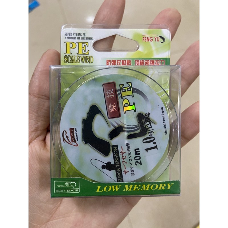 Dù chuyên làm thẻo câu cá siêu chắc PE 20m