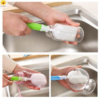 Cọ vệ sinh ly tách bằng bọt biển có tay cầm tiện dụng cho nhà bếp