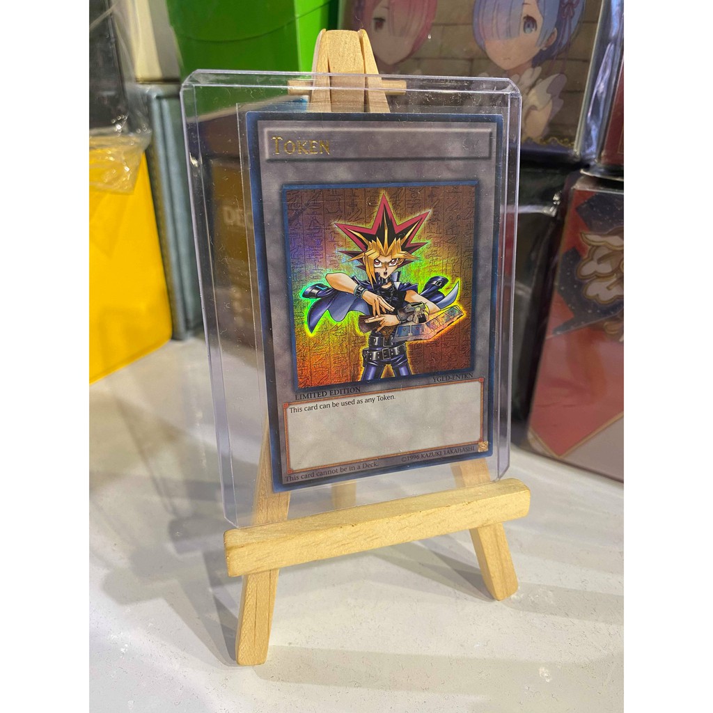 Lá bài thẻ bài Yugioh Token yami yugi - Ultra Rare - Tặng bọc bài nhựa bảo quản