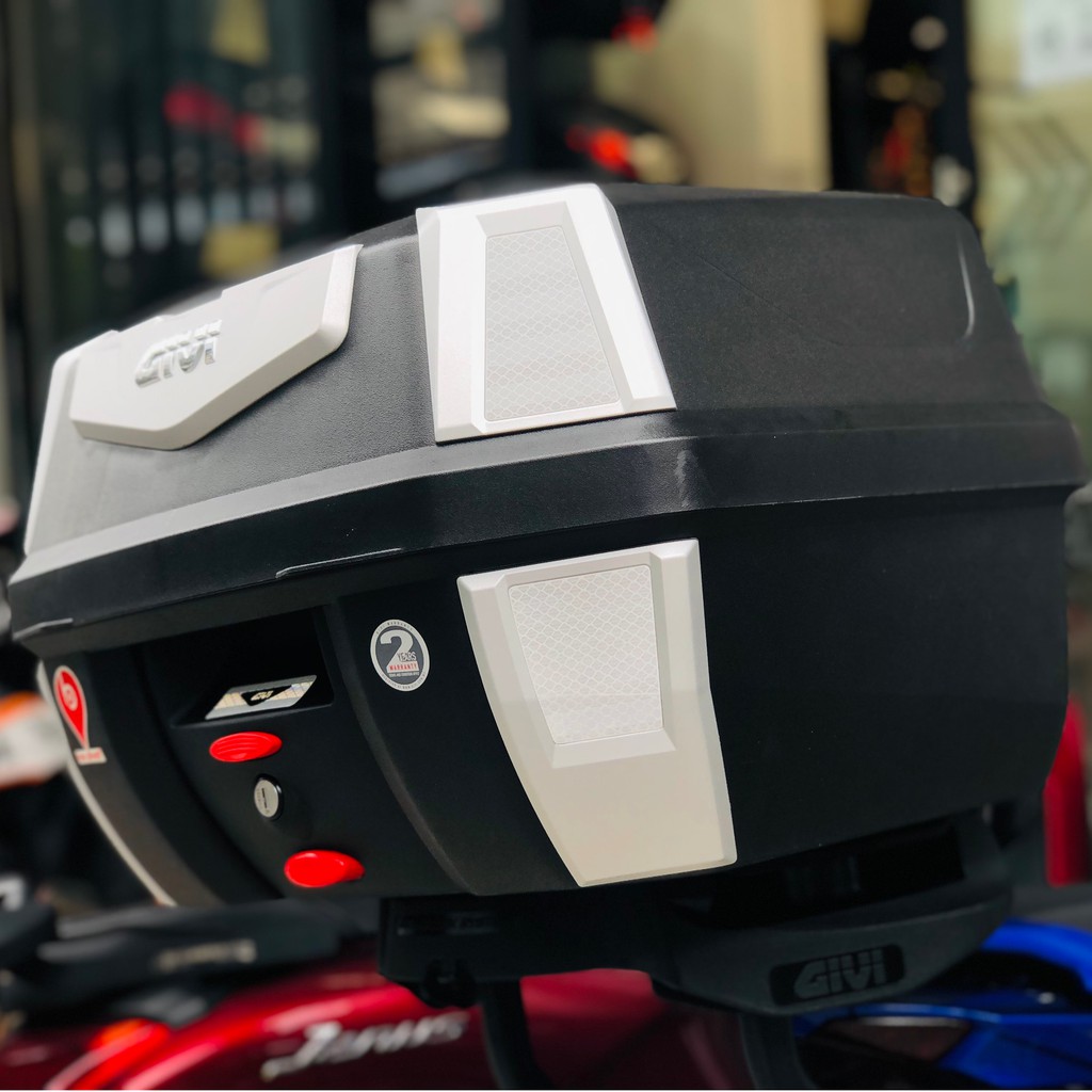 Thùng Sau Givi B42N ANTARTICA - Thùng Givi Chính Hãng 42L Gắn Sau Xe Máy - Bạn Phượt