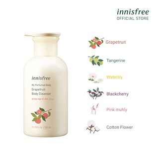 [CHÍNH HÃNG] Sữa tắm hương nước hoa Innisfree My Perfumed Body - Body Cleanser 330ml - hàng chuẩn