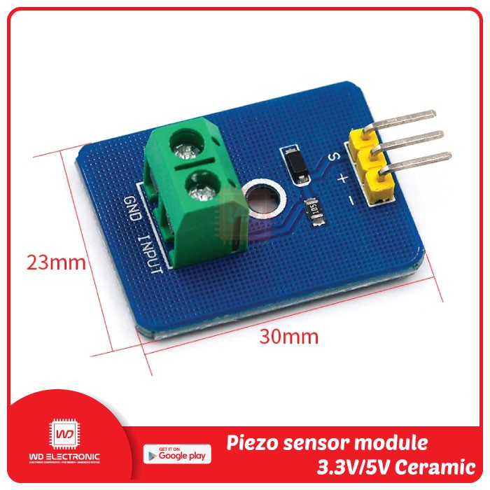 Mô Đun Cảm Biến Rung Piezo Chuyên Dụng