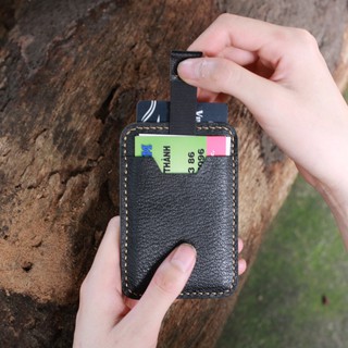 [Rẻ Đẹp] Ví da bò thật  Mini nam nữ đều dùng được. Đựng thẻ ngân hàng, card visit, tiền.. nhỏ gọn, thời trang