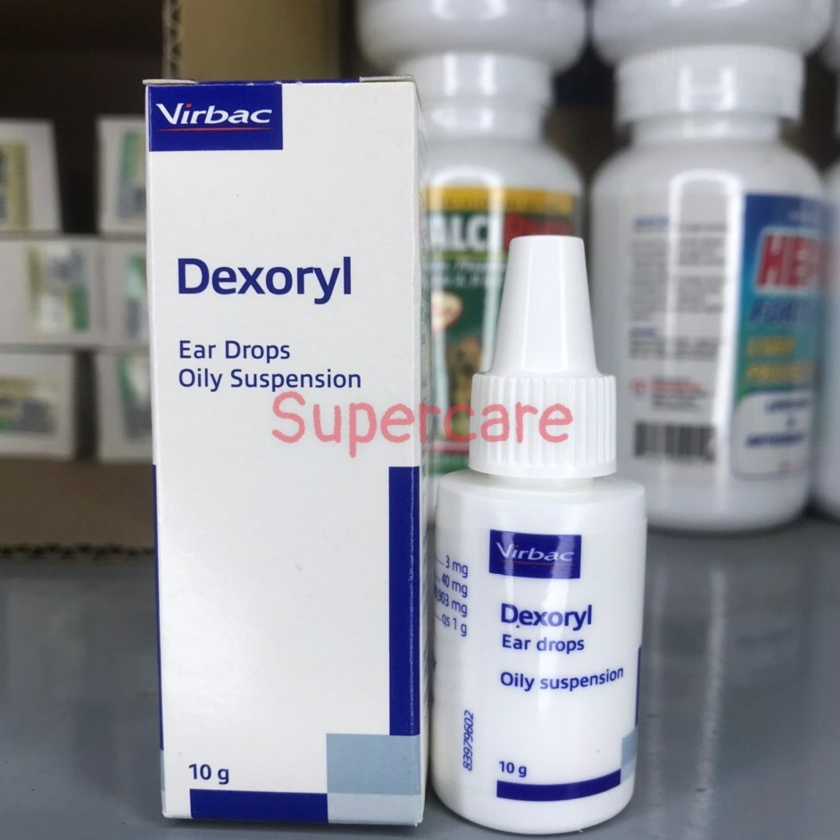 Nhỏ Tai Dexoryl (Pháp) - Viêm Tai Hôi Tai Nấm Tai Chó Mèo
