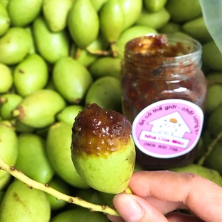Mắm ruốc ăn trái cây