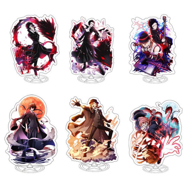 Mô Hình Nhân Vật Dazai Chuuya Mini Dễ Thương Dùng Trang Trí