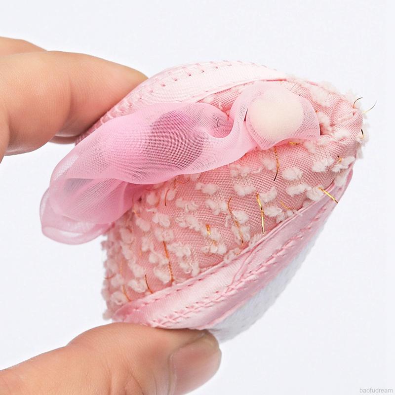 Giày Mềm Mại Phối Nơ Bướm Kiểu Công Chúa Dành Cho Bé Gái