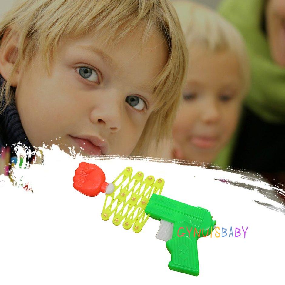 Retractable Fist Shooter Trick Toy Kids Gift Elastic Telescopic Fist