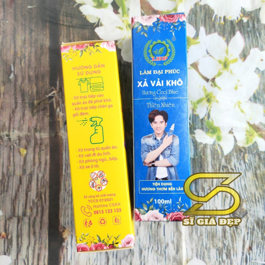 Xịt  Vải Khô Hương nước hoa- Đan Trường