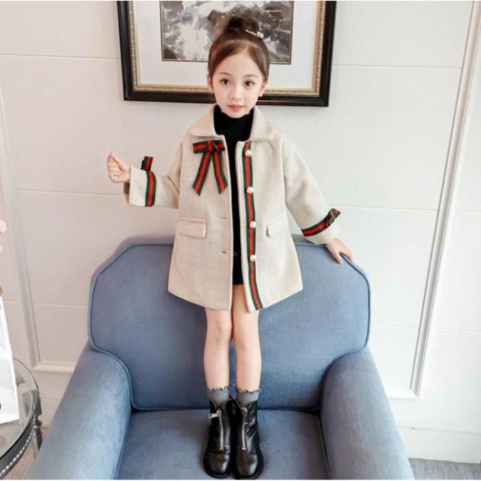 HOT Áo khoác bé gái 3 tuổi đến 8 tuổi mùa đông 2020 - áo ấm cho bé gái hàng Quảng Châu