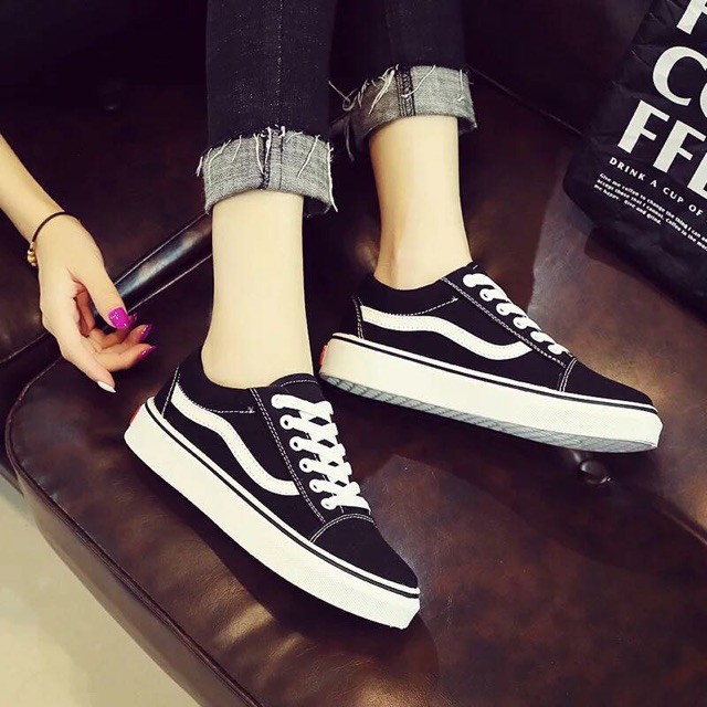 Giày Thể Thao 💖FREESHIP📛 Giày Nữ Bằng Vải Đế Thấp Giá Siêu Rẻ, Giày Sneaker Hàng Quảng Châu Cao Cấp