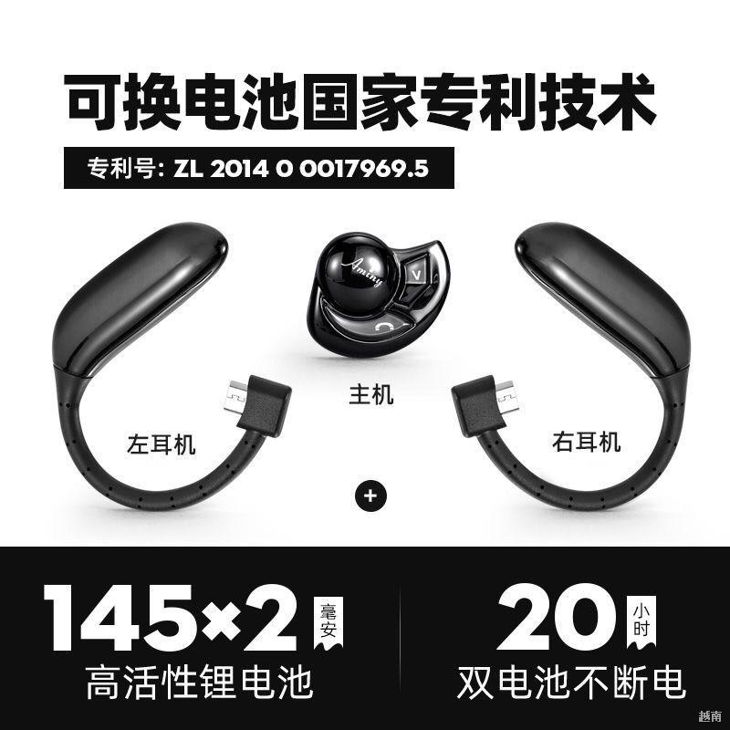 ✵Tai nghe Bluetooth không dây Emini UFO 5.0 Ear -có tính năng lái xe, thể thao, chạy, điện thoại di động chờ cực lâu