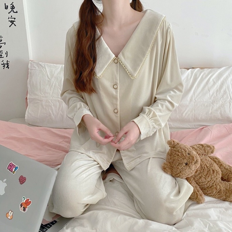 BỘ MẶC NHÀ NHUNG ẤM ULZZANG
