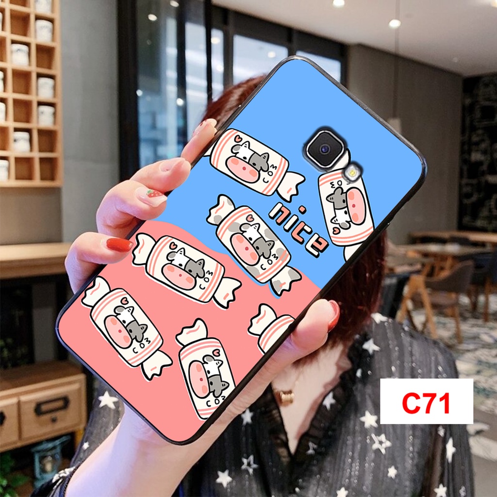 Ốp Lưng Samsung J7 prime - J4 plus/ J4 core In Hình Bò Sữa Cute, Nhiều Màu Sắc Mới P2