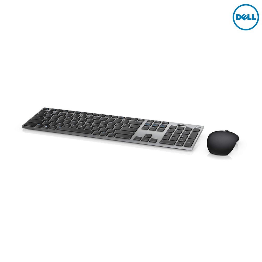 Dell KM717 Premier Keyboard Mouse - Multi Device - Bộ bàn phím & Chuột không dây kết nối 3 máy: 2 Bluetooth và 1 USB