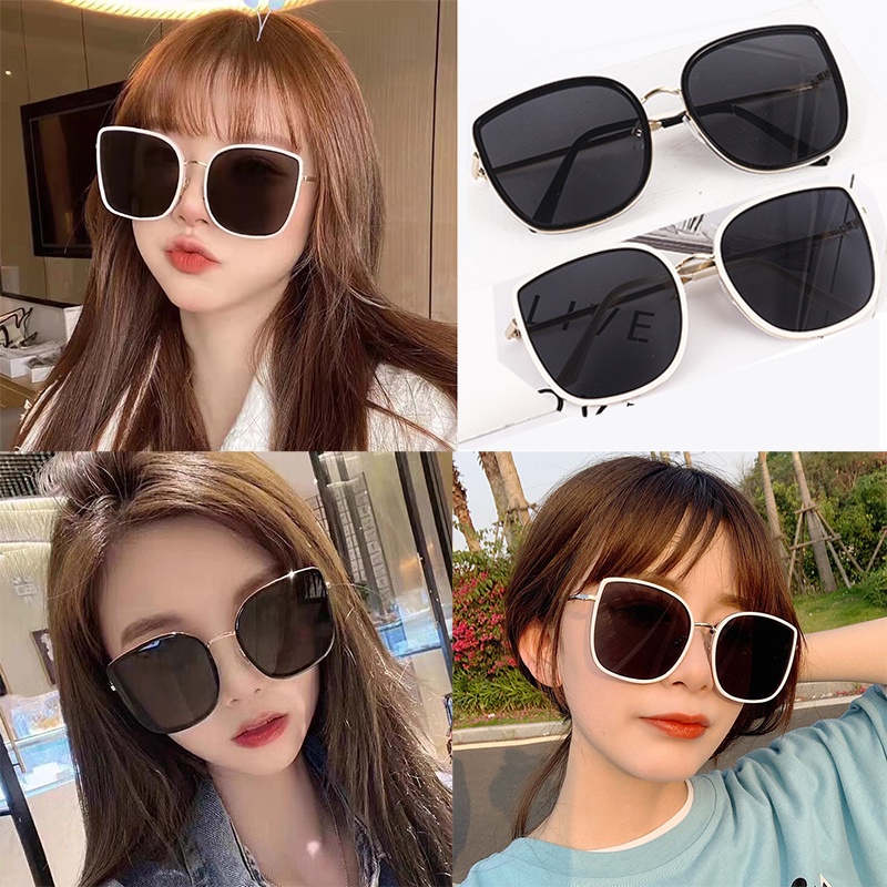 Kính Mát Gọng Vuông Chống Tia UV Thời Trang Dành Cho Nữ