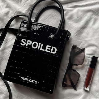 Black Mini Bag - Túi Nhỏ SPOILED Da PU Đen