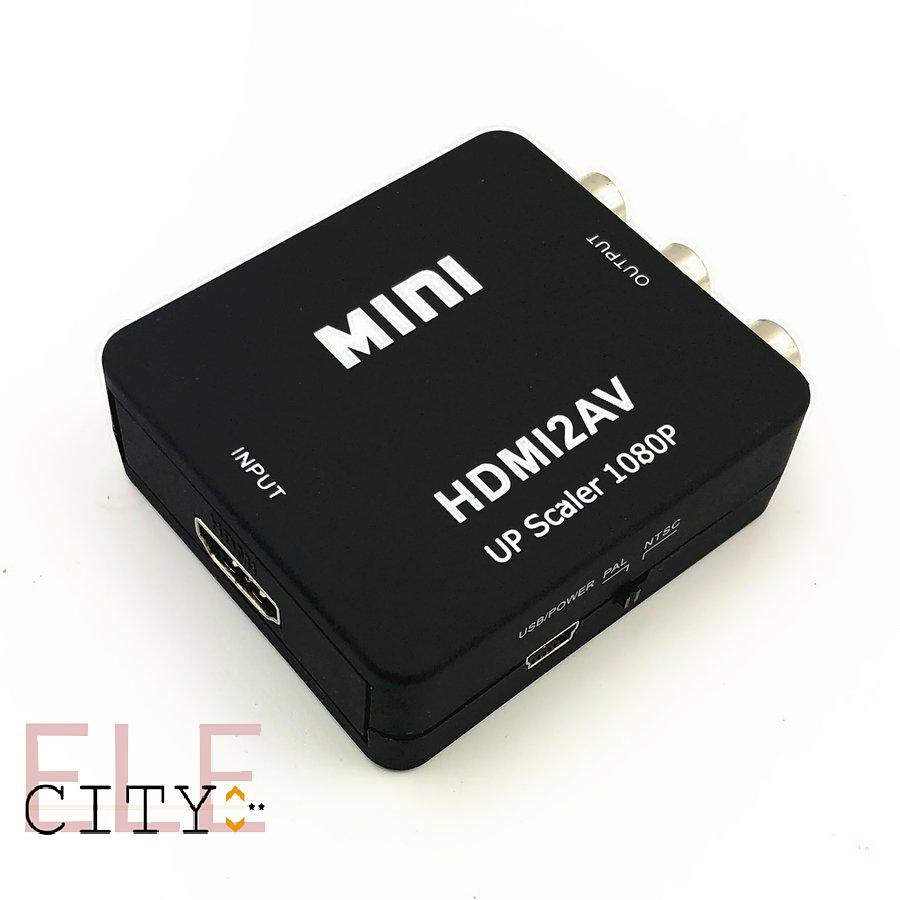 Bộ Chuyển Đổi 107ele 1080p Hdmi Mini Vga Sang Rca Av 3.5mm Audio