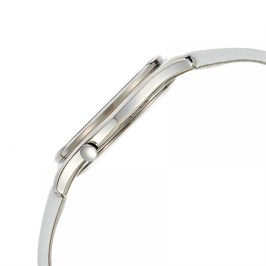 Đồng Hồ Nữ Citizen Dây Da EM0597-12D - Mặt Xà Cừ