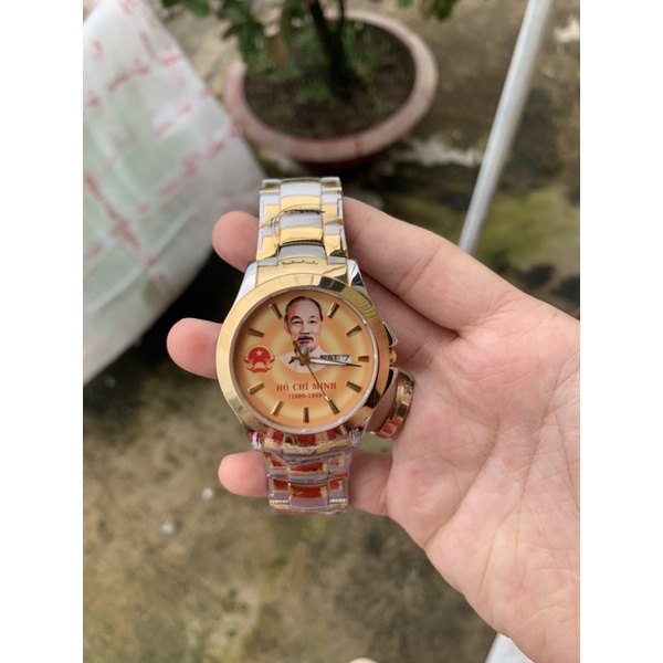 Đồng hồ nam OP Bác Hồ chống nước