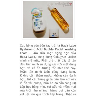 Sữa rửa mặt Hadalabo