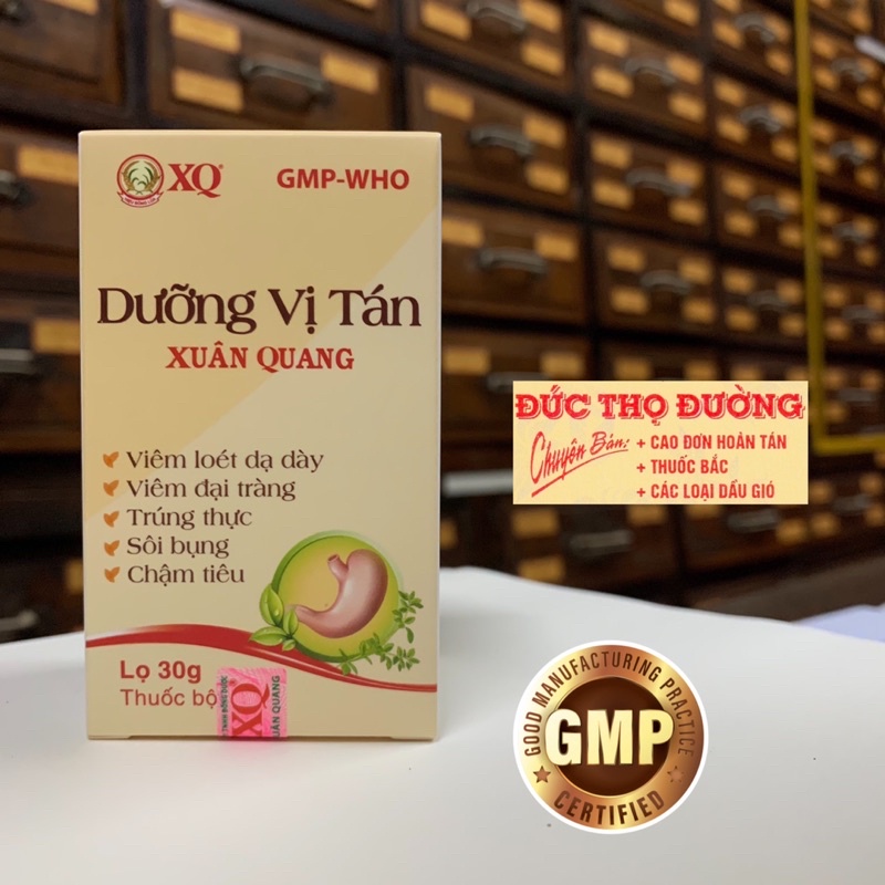 Dưỡng Vị Tán - sôi bụng, chậm tiêu, trúng thực, đại tràng, dạ dày