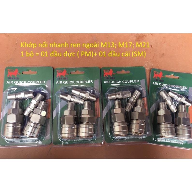 Khớp nối nhanh khí nén nhật LION KING SP+PP,SM+PM,SH+PH