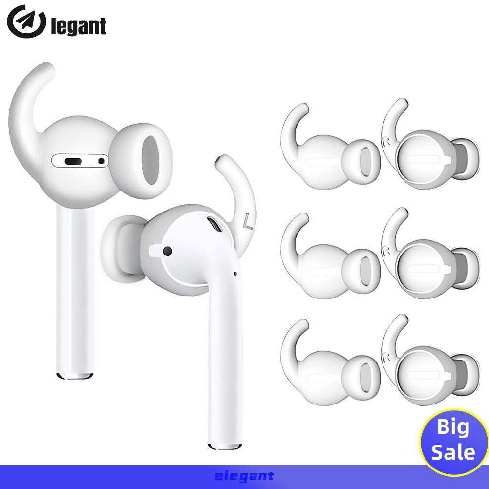 Set 3 Cặp Nút Silicon Chống Sốc Cho Tai Nghe Airpods