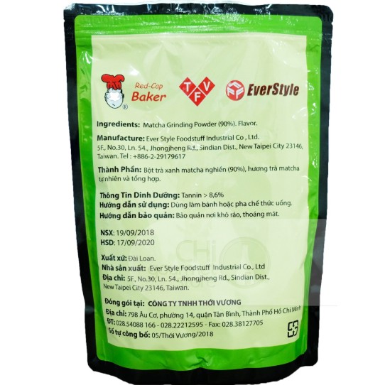 Bột Matcha Đài Loan - 500g