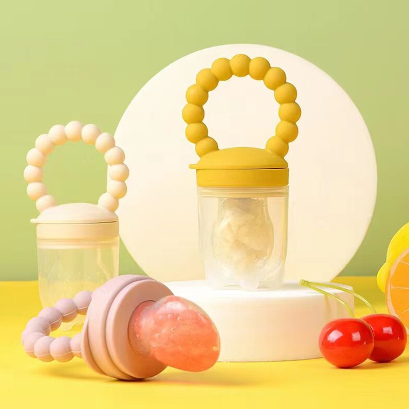 Núm Ti Giả Bằng Silicone Cho Bé Tập Ăn Dặm