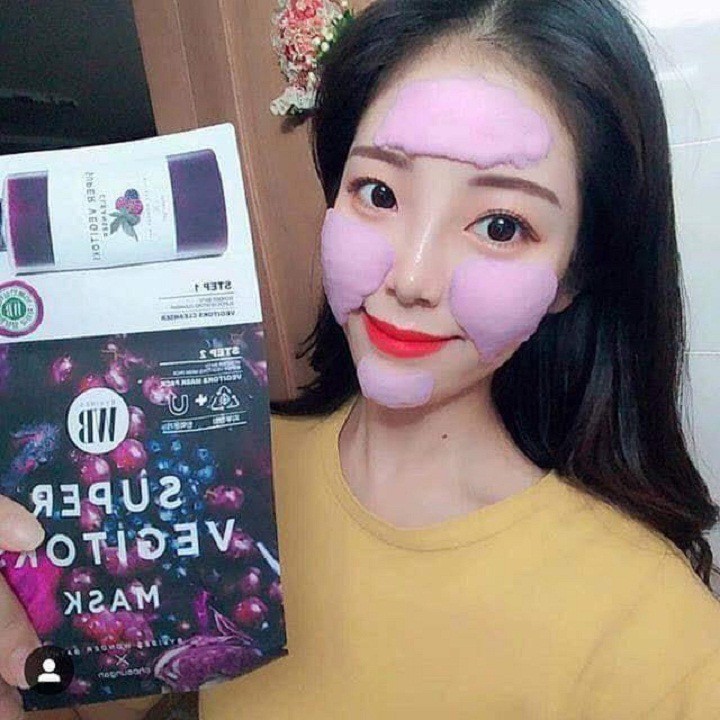 Mặt Nạ Rau Củ Thải Độc Super Vegitoks Mask