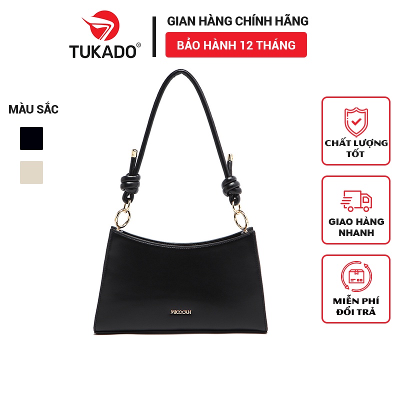 Túi Xách Nữ Kẹp Nách Chính Hãng MICOCAH Dáng Công Sở Thời Trang Đeo Vai Đeo Chéo Da Cao Cấp Cực Đẹp MC135 - Tukado