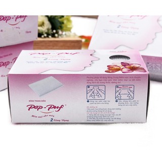Bông Tẩy Trang 2 Công Dụng POP-PUF