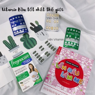 Có bill - Vitamin bầu/bú/thụ thai Pregnacare UK