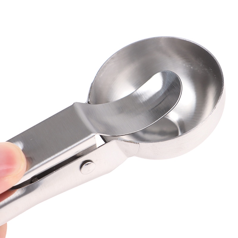 {FCC} Stainless Steel Ice-cream Scoop Cookie Dough Meat Balls Scoop Kitchen Accessory{yancrane3.vn}