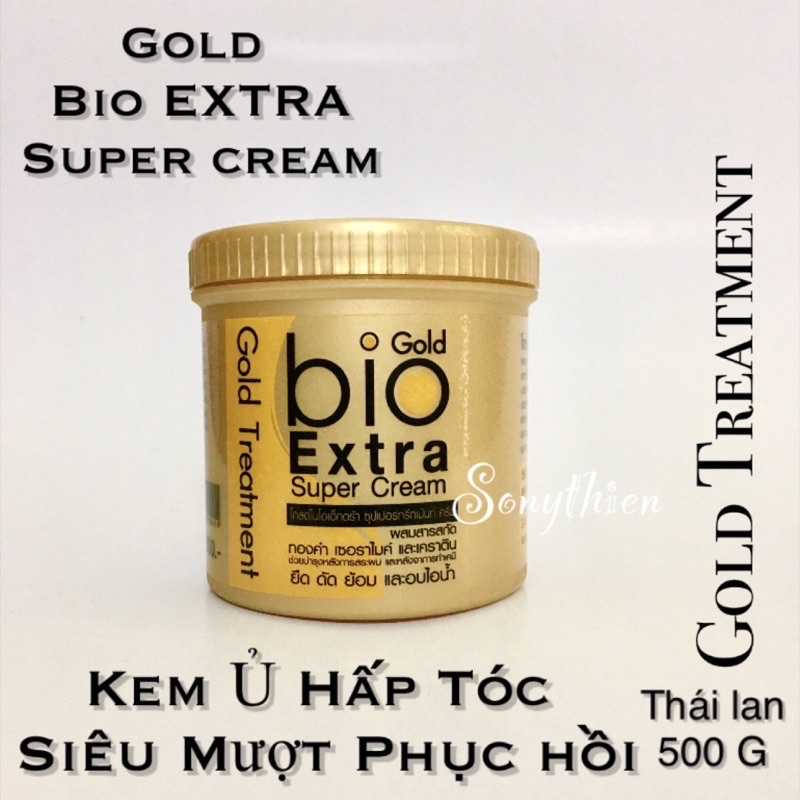 Kem Ủ Dưỡng Tóc Bio Gold Extra Super Cream Thái Lan 500ML