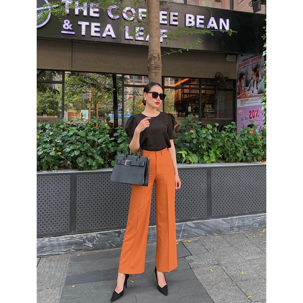 Quần ống suông Cói Design