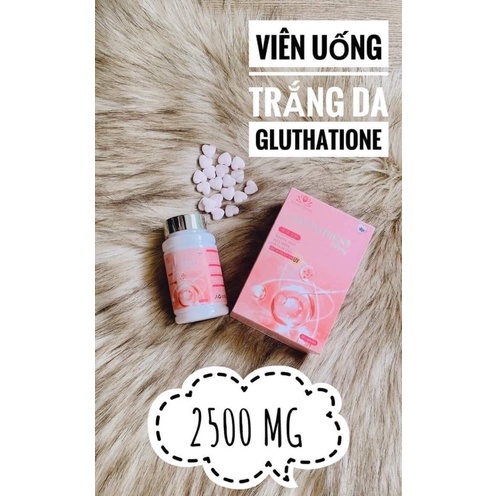 Viên trắng da hủy nám GLUTATHIONE 2500mg Dr.Hany 99 Beauty