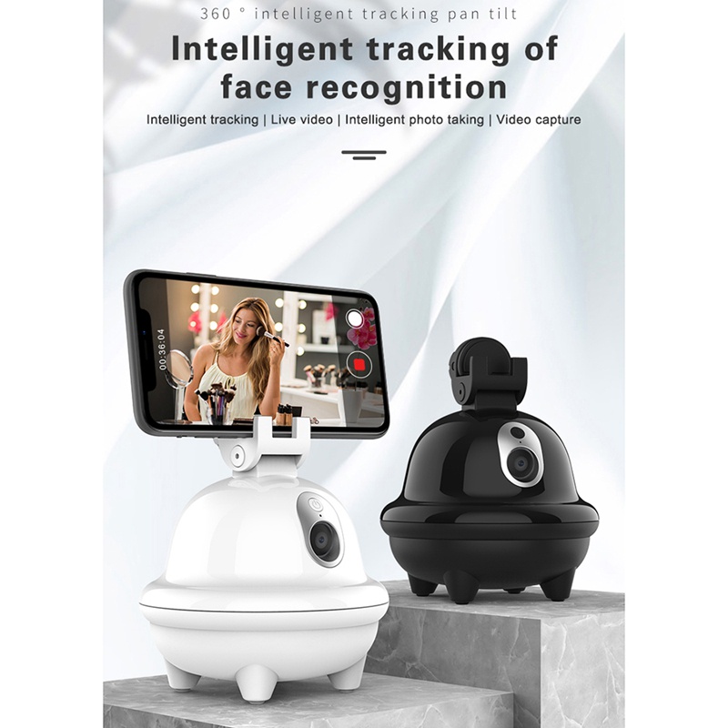 Giá đỡ điện thoại xoay 360 độ màu đen | BigBuy360 - bigbuy360.vn