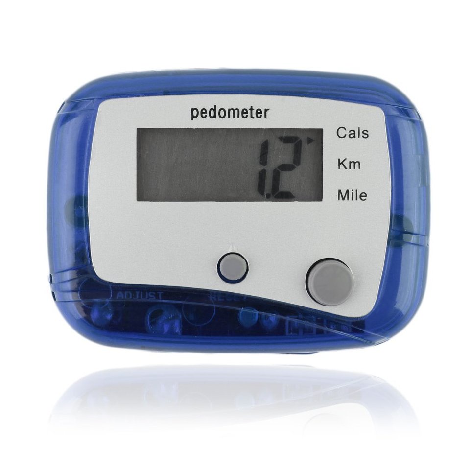 Pedometer Mini Digital LCD Run Step Pedometer Walking Distance Counter thumbnail