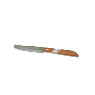 Dao gọt vỏ inox cán gỗ Kiwi 502