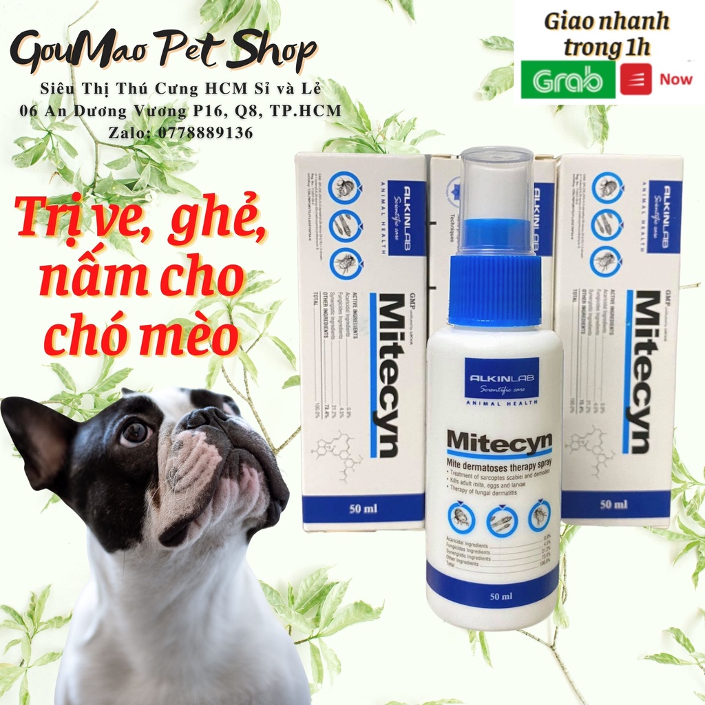 [Chính hãng] Alkin Mitecyn xịt ve n..ấm thẩm thấu cao .