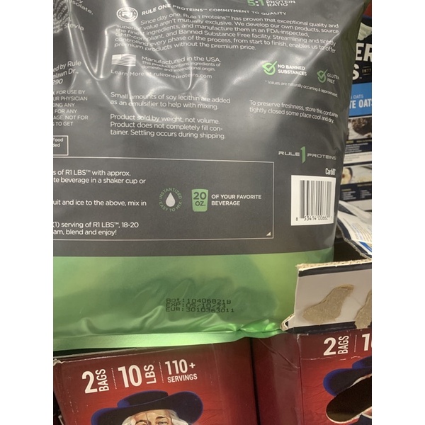 MASS | Rule 1 LBS Tăng Cơ Tăng Cân Không Tăng Mỡ 12Lbs 5460g - Chính Hãng  WHEYSINHVIEN.COM WHEY SINH VIÊN