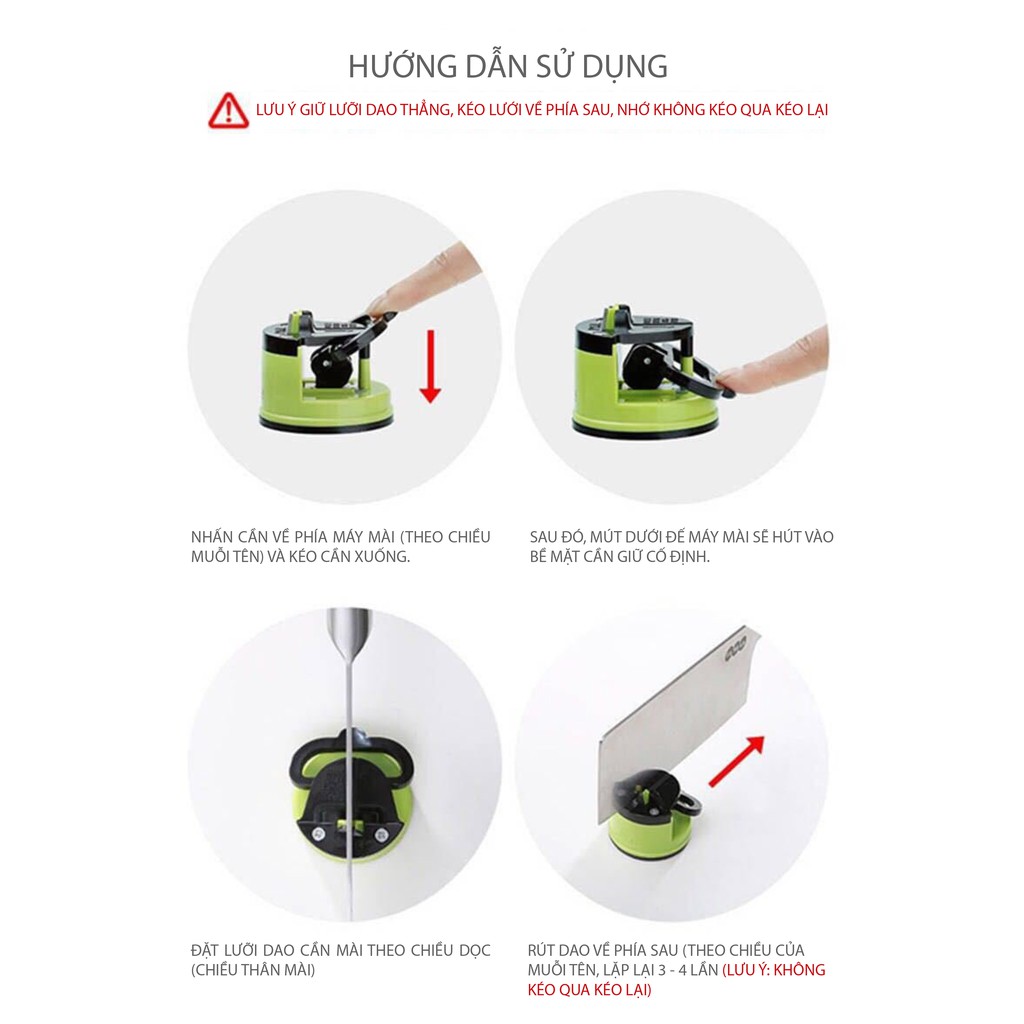 DỤNG CỤ MÀI DAO KÉO CẦM TAY CỰC NHANH, BÉN SẮC, TIỆN LỢI - Màu Ngẫu Nhiên