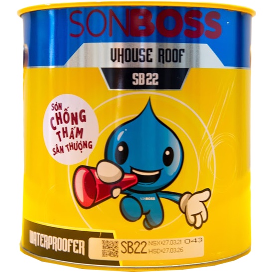Sơn Chống Thấm Sân Thượng SONBOSS SB22