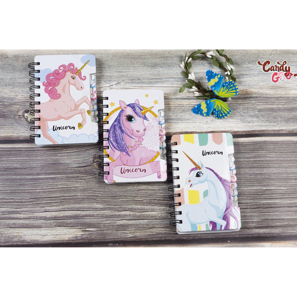 Sổ lò xo Unicorn Note Book