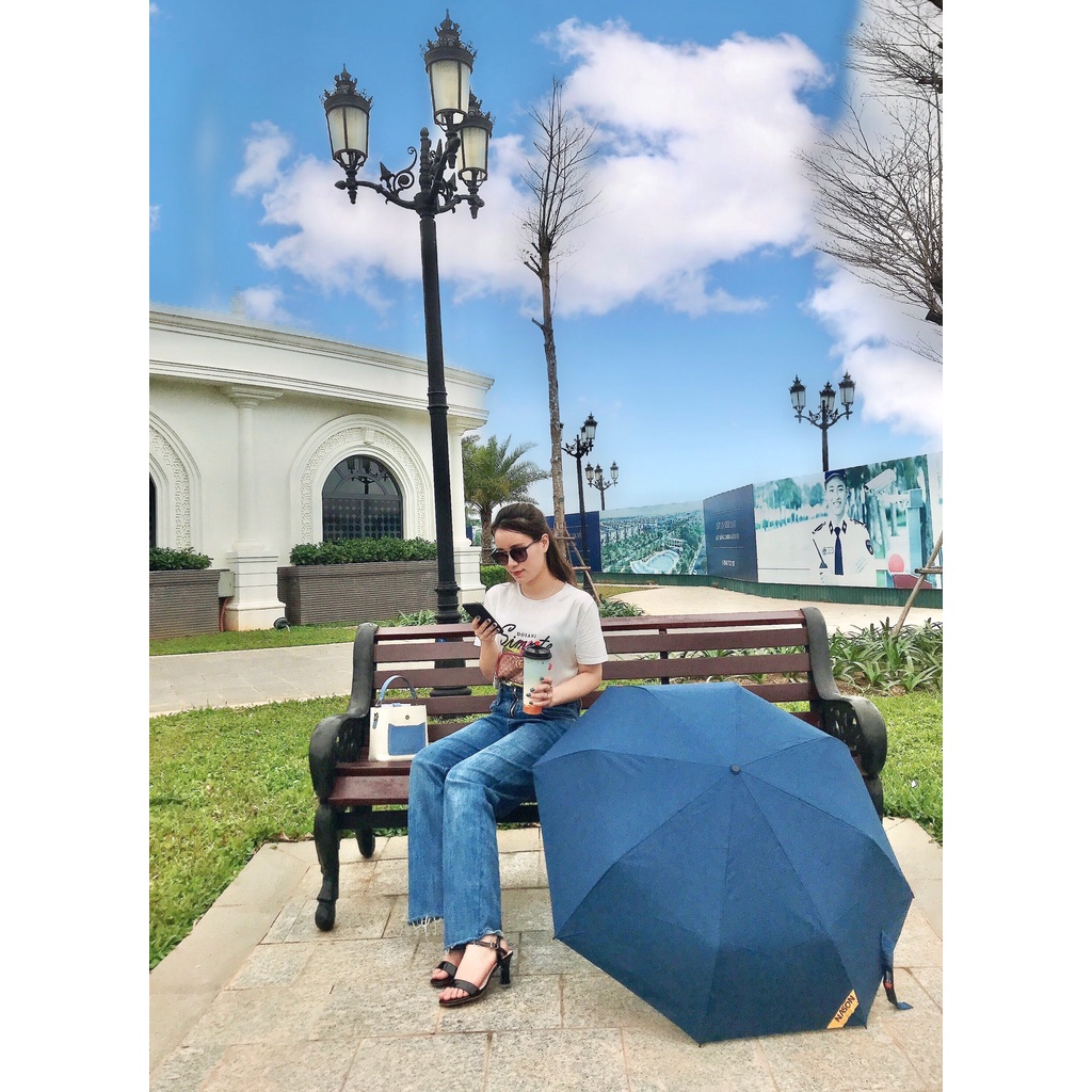 Ô tự động hai chiều NASON UMBRELLA,ô dù che mưa che nắng,ô tự động thông minh,đóng mở tự động trong một nút bấm nan 8K